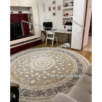Иранский Круглый Ковер Для Гостиной Арт 30239