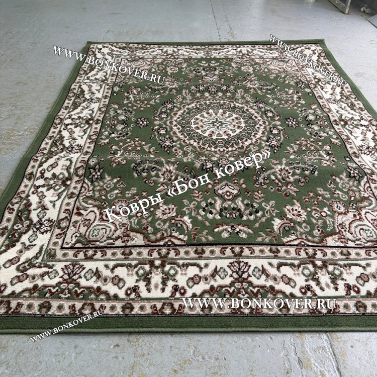 Ковер Лайт Карпет New 4 Дизайн 17 Зеленый