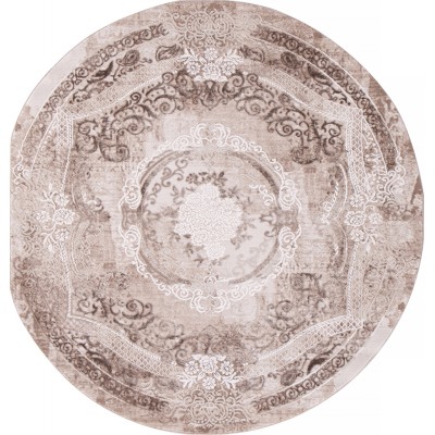 Ковер Armina 03707A BROWN / BROWN Круг